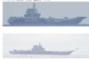海上自衛隊が中国海軍の「巨大空母」を確認、艦載機テンコ盛りで日本近海に出現！