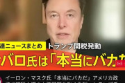 【速報】イーロン・マスク「関税発動させたトランプ馬鹿すぎワロタwwwwwww」