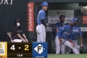 【vs.ソフトバンク】日ハム、7回に近藤のタイムリーと古川裕大の併殺打の間の得点で2点差に詰め寄る