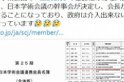 日本学術会議の連携会員にファーウェイの顧問がいると話題に