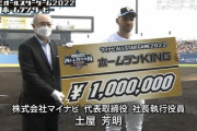 ロッテのレアードがホームランダービー優勝　決勝でソフトバンク柳田を破る