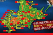 【画像】日本が大好きな外国人、北海道の土地を爆買い…