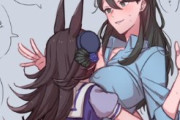 【ウマ娘】お姉さまを心配するライス…この後一時間ぐらいずっと引っ付いててほしい。