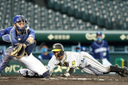 阪神・熊谷「常に腹をくくってる」　中日戦で神走塁“代走の切り札”急成長の裏側