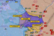 ウクライナ軍によるハリコフ反抗作戦の戦況図動画！