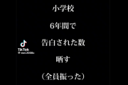 女子高生TikToker「小学校6年間で告白された数晒します（全員振った）」 → 投稿された動画がエグくて痛すぎるｗｗｗｗｗｗ
