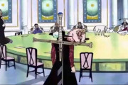 【ワンピース】ドンキホーテ・ドフラミンゴ（会議中に突然テーブルの上に乗ったらみんな大爆笑やろなぁ・・・ｗ）