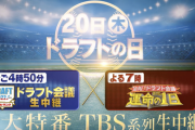 今日のTBSドラフト特番で取り上げられる選手がこちらｗｗｗｗ