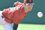 ヤクルト1位指名・吉村、2回3失点の順調な調整ぶり