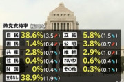 【悲報】N国党、ついに支持率0.0％