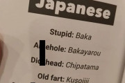 外国人さん、とんでもない教材で汚い日本語を学んでしまう…