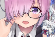 【FGO】マスターにほっぺをつねられるマシュ！！　ほっぺが伸びてる後輩可愛すぎる//////