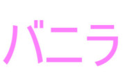 「バニラ」←これがなんなのか説明できる奴、いない