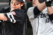 柳田悠岐(34)と中村剛也(39)のタイトル争いwwwwwwwwwwwwwwww