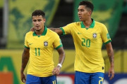 【ブラジル代表】フィルミーノ、コウチーニョを大絶賛「魔法の力を持っている」「僕は彼の大ファン」
