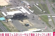 「ウォーターキャノン」でスタッフ死亡。イベントのリハーサル中に時速120kmの水流が顔面に直撃