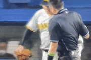 怒る阪神・原口を白井球審が励ます？ネット反応「好感度アップ」