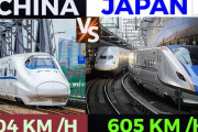 海外「これは伝説のバトルだな…」日本と中国の鉄道を比較した動画に注目！