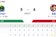【試合結果】ヤクルト5×-4広島　丸山和郁のサヨナラ打で今季初勝利！