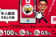 PayPayのスクラッチくじ､50万円くらい使ってるのに1度も全額返ってこないんだがバグってるだろ