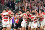 ラグビー日本、世界2位アイルランドに歴史的初勝利