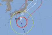 【悲報】台風19号、東京直撃コースは譲らない