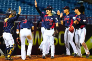 侍ジャパン、全勝でスーパーラウンドへ！坂倉2打点！森下猛打賞！14安打11得点打線爆発！井上2回1失点で今大会2勝目【日本11-3ドミニカ/プレミア12】