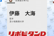 【超速報】日ハム、伊藤大海単独1位指名ｷﾀ━━━━(ﾟ∀ﾟ)━━━━!!