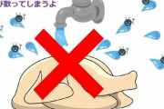 内閣府が自炊デビュー勢に注意喚起「肉は洗うな！魚と野菜は洗え！」