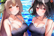【画像6枚】こういう今にも水着からこぼれ出そうなお乳wywywywywywyw