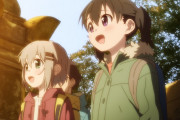 【画像】ヤマノススメのアニメ、映像処理が甘くて雑コラみたいになる