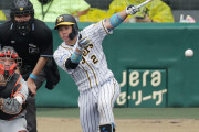 五輪内定の阪神梅野隆太郎が二塁打×２　持ち味長打力で好機演出