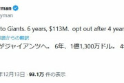 ジャイアンツ、イジョンフと6年164億で契約合意