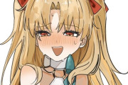 【FGO】水着のエレちゃんイラスト！！　恥ずかしがってるの最高に可愛いです！！