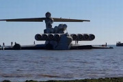 「カスピ海の怪物」ソ連が開発した地面効果翼機エクラノプラン、ロシア軍の巨大軍事博物館の中心的な展示へ！