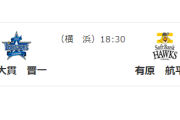【11/2(土)の予告先発】大貫晋一(De)×有原航平(H)　大貫晋一投手「とにかく勝って日本一になれるように」