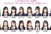 【速報】今夜24:55～　フジテレビ「オールナイトフジコ」AKB48出演メンバー発表ｷﾀ━━━━(ﾟ∀ﾟ)━━━━!!