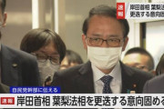 「死刑はんこ押すだけ」 葉梨法相を更迭の意向