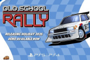 懐かしさが残るラリーレースゲーム『オールド スクール ラリー』の体験版が7/10より配信開始、製品版は今年冬に発売予定！