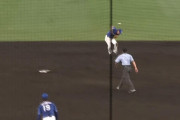 阪神梅野の打球、二塁ゴロと思いきやとんでもない跳ねっぷりで勝ち越しタイムリーに「ツイてる」「ラッキーすぎる」
