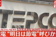 【終国】東京電力「節電！3月22日は暖房20度な。照明も消せよ」←これ?