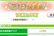 【ウマ娘】ジュニア期の通算料理ポイントって大体どれくらいまで伸ばしてる？
