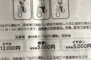 【悲報】警察「チャリ乗りながらスマホ触ってるやつ、罰金とるぞ」