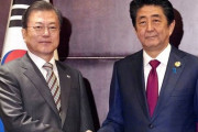 安倍首相、うっかり文在寅大統領を黙らせてしまう「福島第1原発から排出されている水に含まれる放射性物質の量は韓国の原発の排水の100分の1以下です」