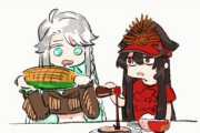 【FGO】ノッブの醤油をうらやましそうに見つめてるククルカン！！　醤油トウモロコシハマってたからなｗ