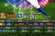 【プロスピA】髙松の走力低すぎるやろ…ガーバーと同じなわけがない