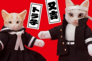 【令和ぞ】『なめ猫』がアクションフィギュア化して10月に発売決定！