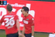 ◆ブンデスⅡ◆10節 ハンブルク戦ハノーファーDF室屋成、相手がコケてる間に奪って無人のゴールに蹴り込み2戦連発
