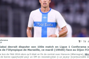 酒井宏樹、マルセイユでリーグアン100試合出場達成！