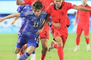 U22日本代表、韓国に敗れアジア大会は準優勝で終える…内野先制ゴールも1-2逆転負けしアジア大会13年ぶり制覇ならず（関連まとめ）